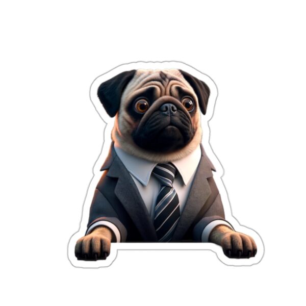 Corpy the Pug Kiss-Cut Stickers - Image 7